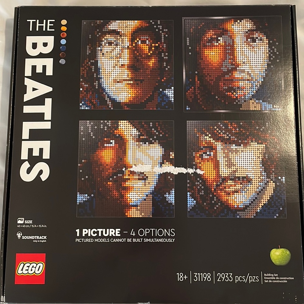 BEATLES LEGO ART - New / never opened
